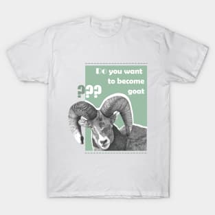 question mark goat T-Shirt